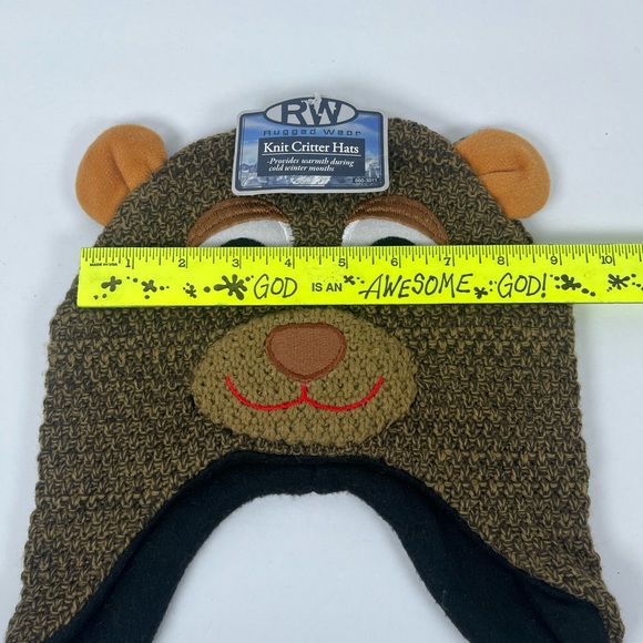 Bear Hat Childrens Knit NWT - Picture 4 of 5
